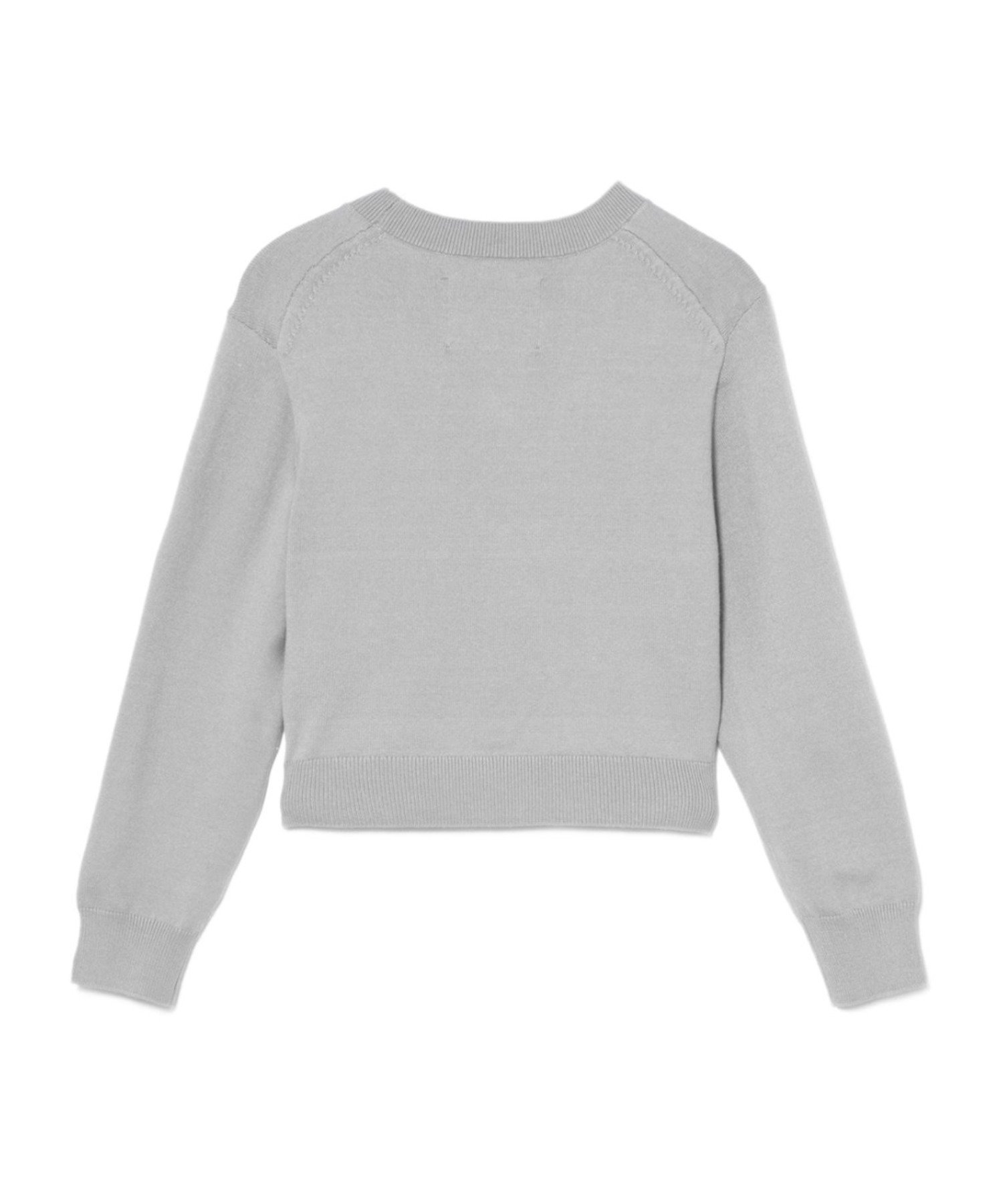 MID SLEEVES SWEATER ア ベイシング エイプ トップス ニット グレー ネイビー