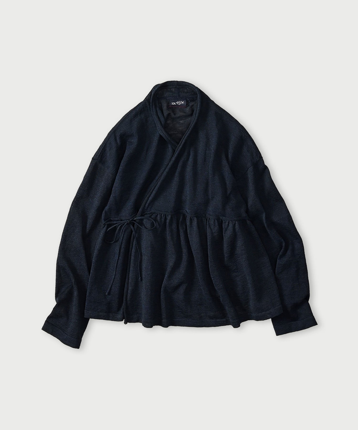 45R ギマのカシュクール(インディゴ) フォーティファイブアール トップス ニット ブルー【送料無料】（楽天・Rakuten Fashion）