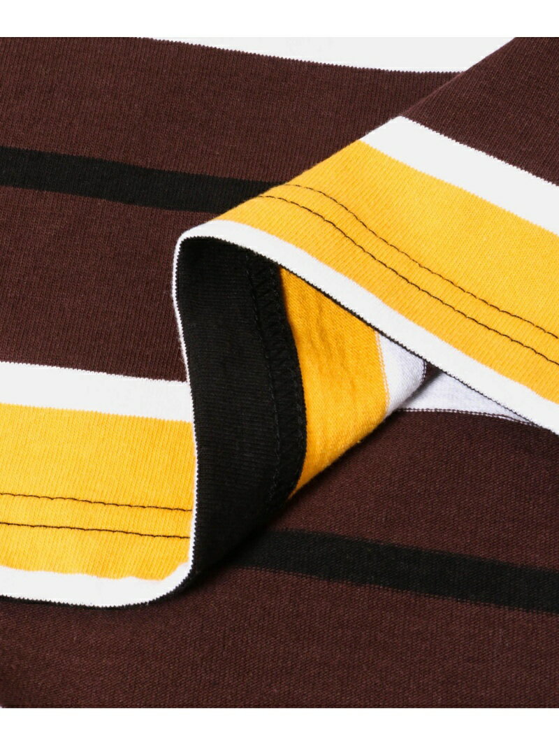 8oz T-Shirt 8ozTEE-UF04: Brown / Gold