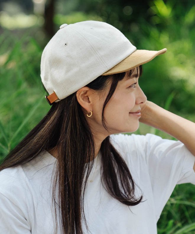 ナコタ nakota nakota NATURAL 2TONE LOGO CAP キャップ リネン ナコタ 帽子 キャップ ベージュ ブラック ブルー グレー【送料無料】