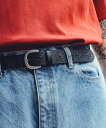 Subciety Paisley belt サブサエティ ファッション雑貨 ベルト ブラウン ブラック【送料無料】