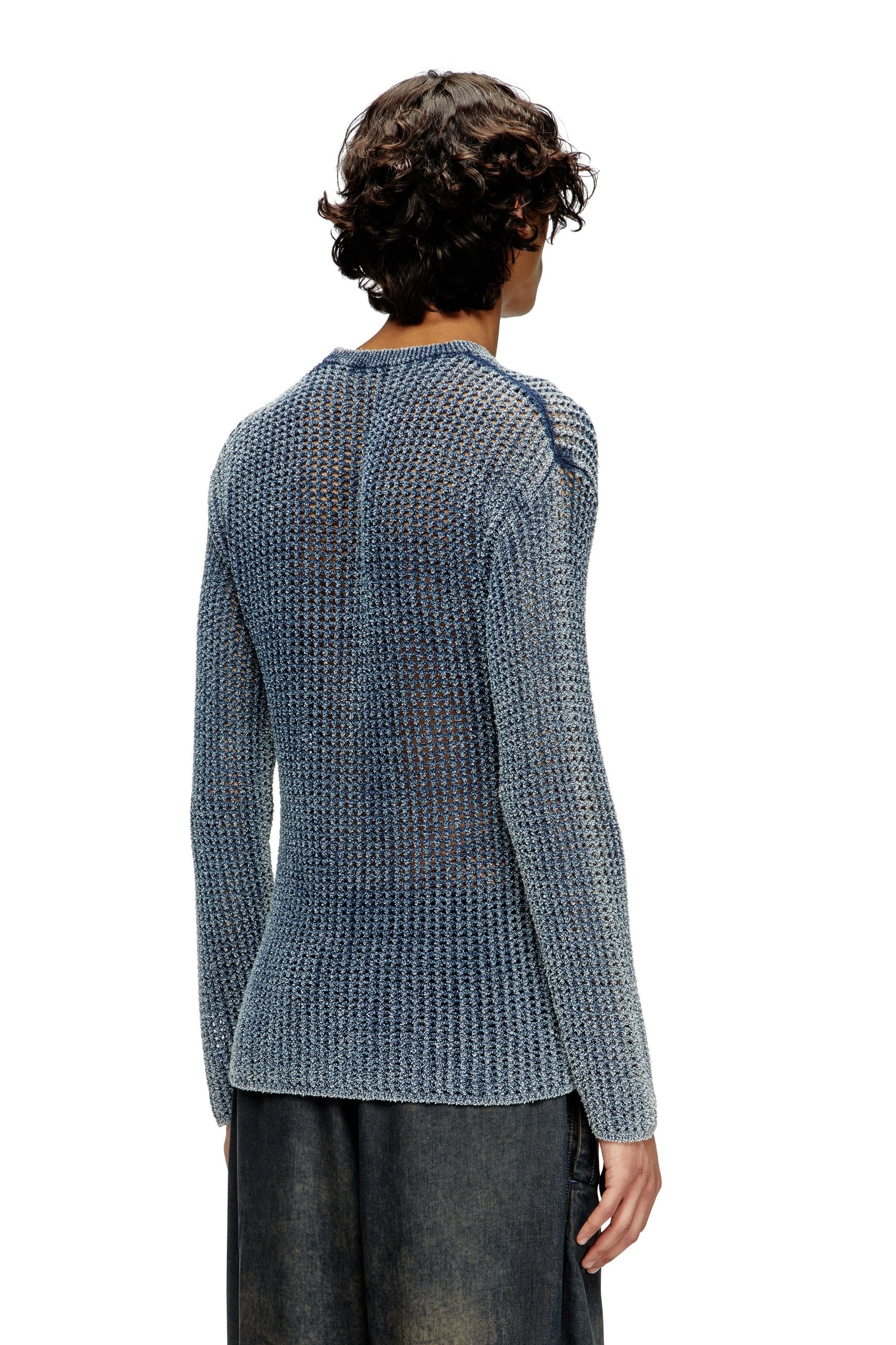 メンズ プルオーバーニット K-REDROS ディーゼル トップス ニット ネイビー