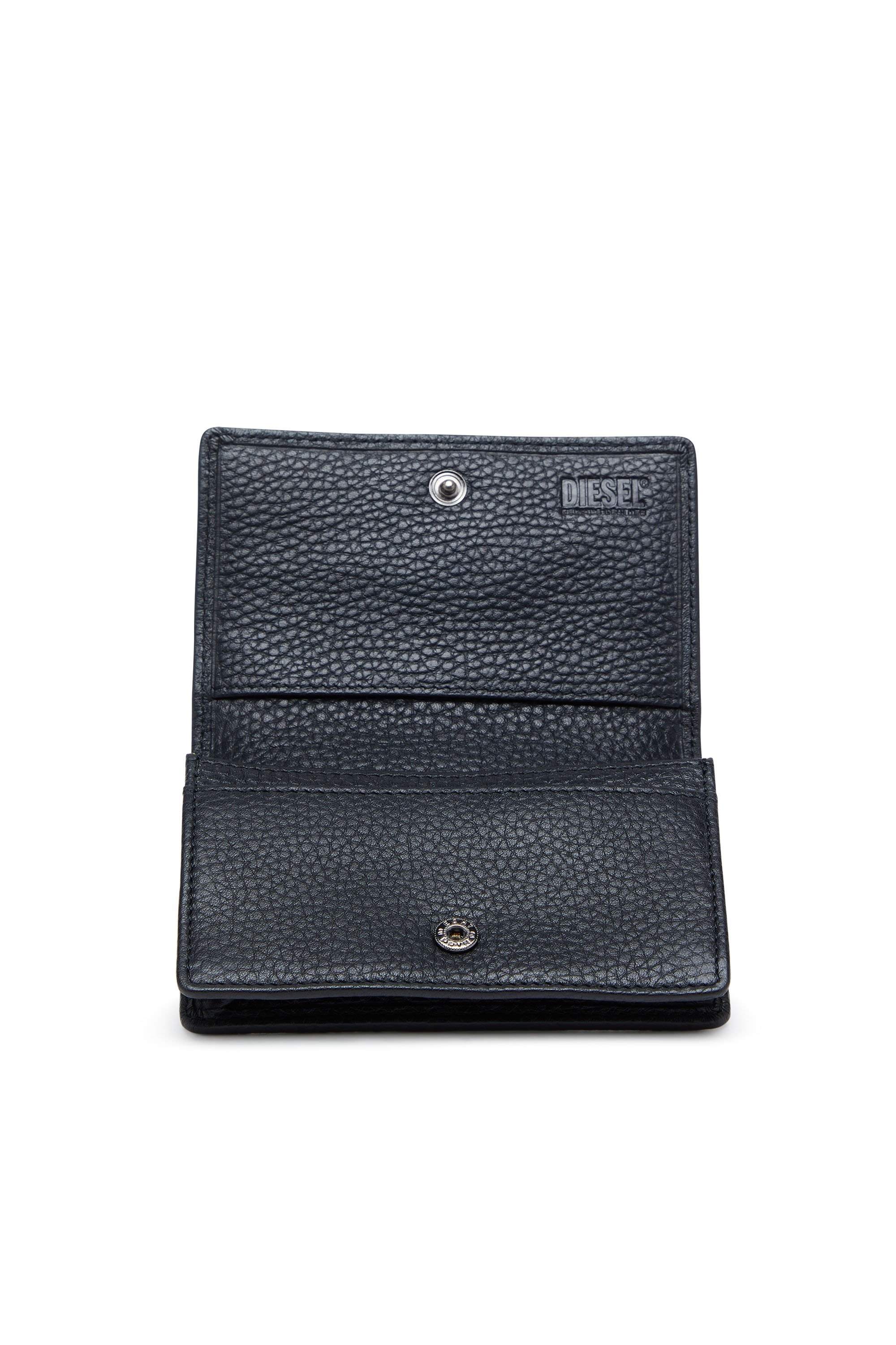 メンズ カードケース HISSU EVO HISSU EVO CARD HOLDER IV ディーゼル 財布・ポーチ・ケース 名刺入れ・カードケース ブラウン ブラック