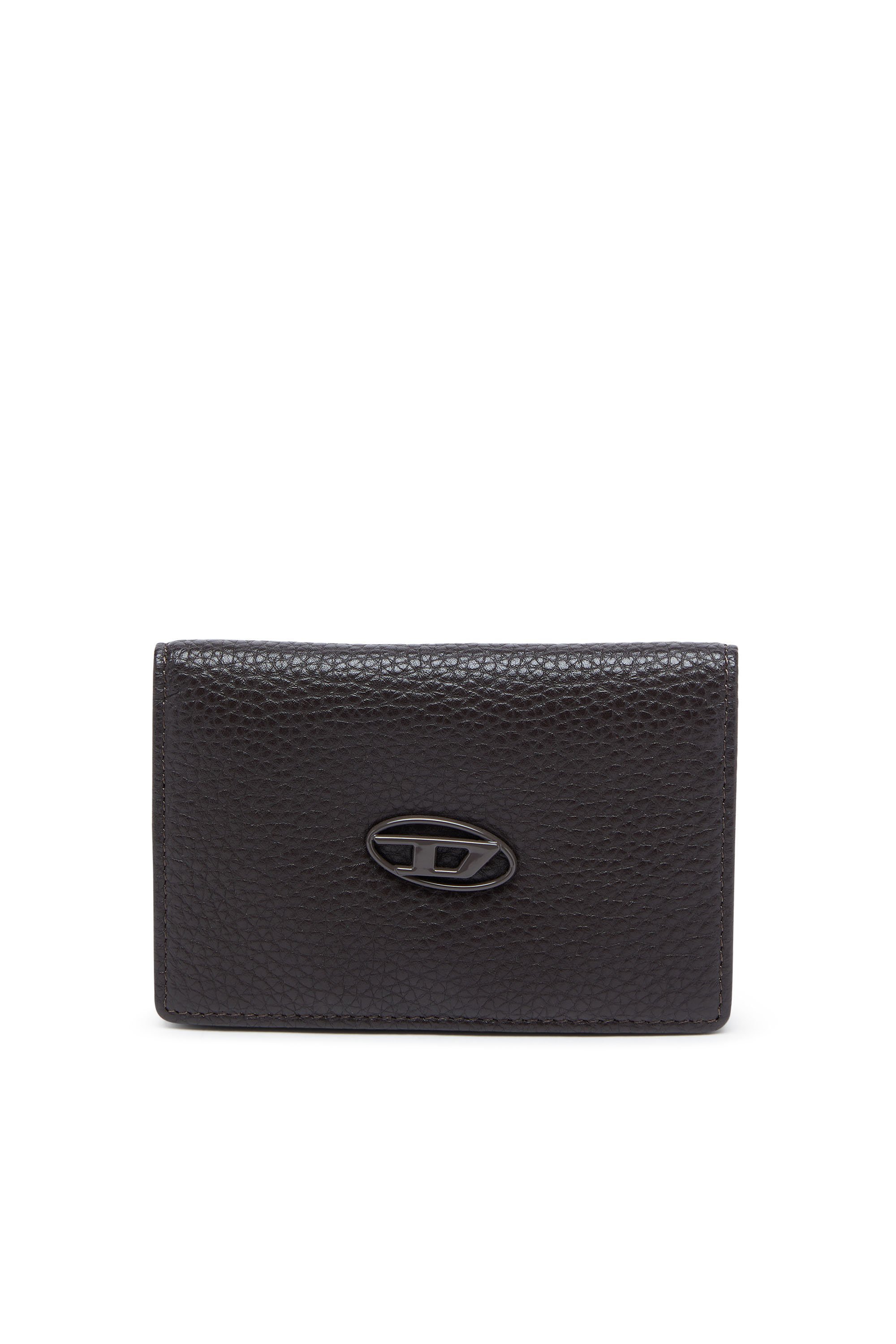 メンズ カードケース HISSU EVO HISSU EVO CARD HOLDER IV ディーゼル 財布・ポーチ・ケース 名刺入れ・カードケース ブラウン ブラック