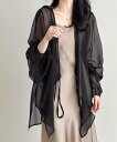 【SALE/30%OFF】miniministore シアーカーディガン レディース薄手羽織り ミニミニストア トップス カーディガン ブラック ベージュ ホワ...