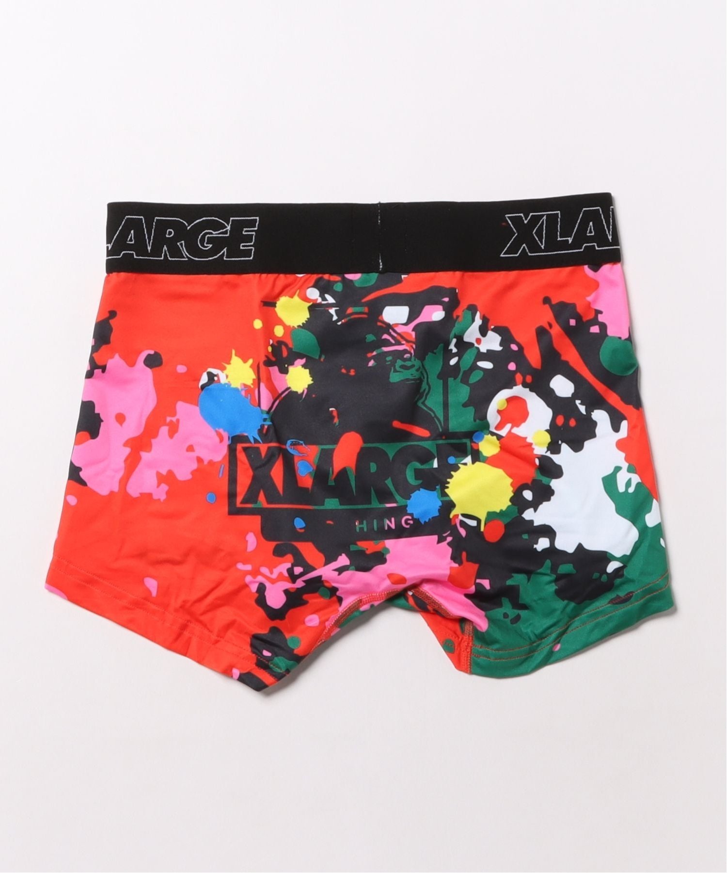 XLARGE XLARGE/(M)XL Splash ハンドサイン インナー・ルームウェア ボクサーパンツ・トランクス レッド ブラック