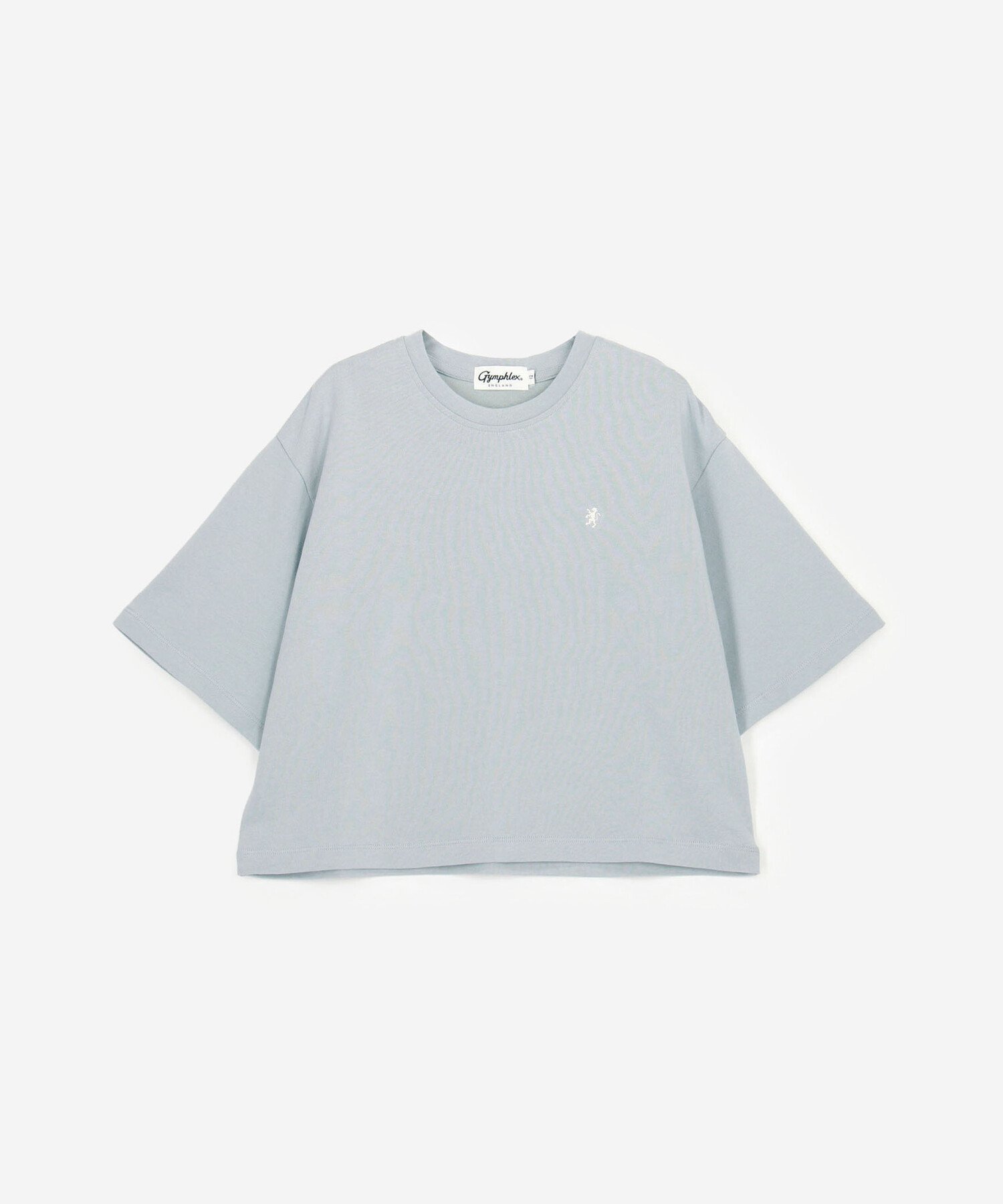 Bshop Gymphlex ｜ シルケットコットン クルーネックTシャツ WOMEN ビショップ トップス カットソー・Tシャツ ブルー イエロー ピンク