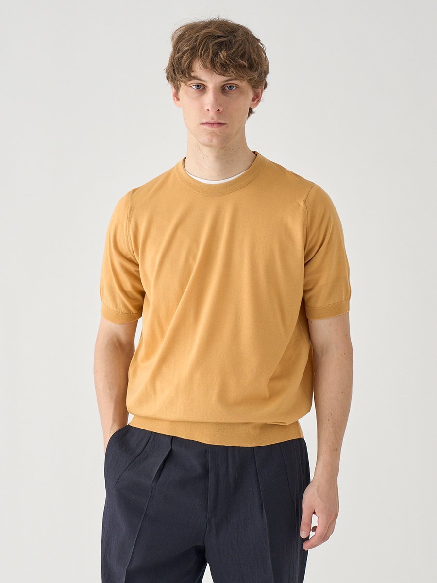 JOHN SMEDLEY ウール クラシックニットTシャツ ｜ S4922 ｜ 30G EASY FIT ジョンスメドレー トップス ニット【送料無料】