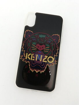 KENZO (U)Iphone X/XS Tiger Resine ケンゾー ファッショングッズ 携帯ケース/アクセサリー ブラック ピンク【送料無料】