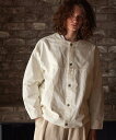 レアセル ノーカラージャケット メンズ rehacer rehacer:No-Collar Big Pocket Twill JKT レアセル ジャケット・アウター その他のジャケット・アウター ホワイト【送料無料】