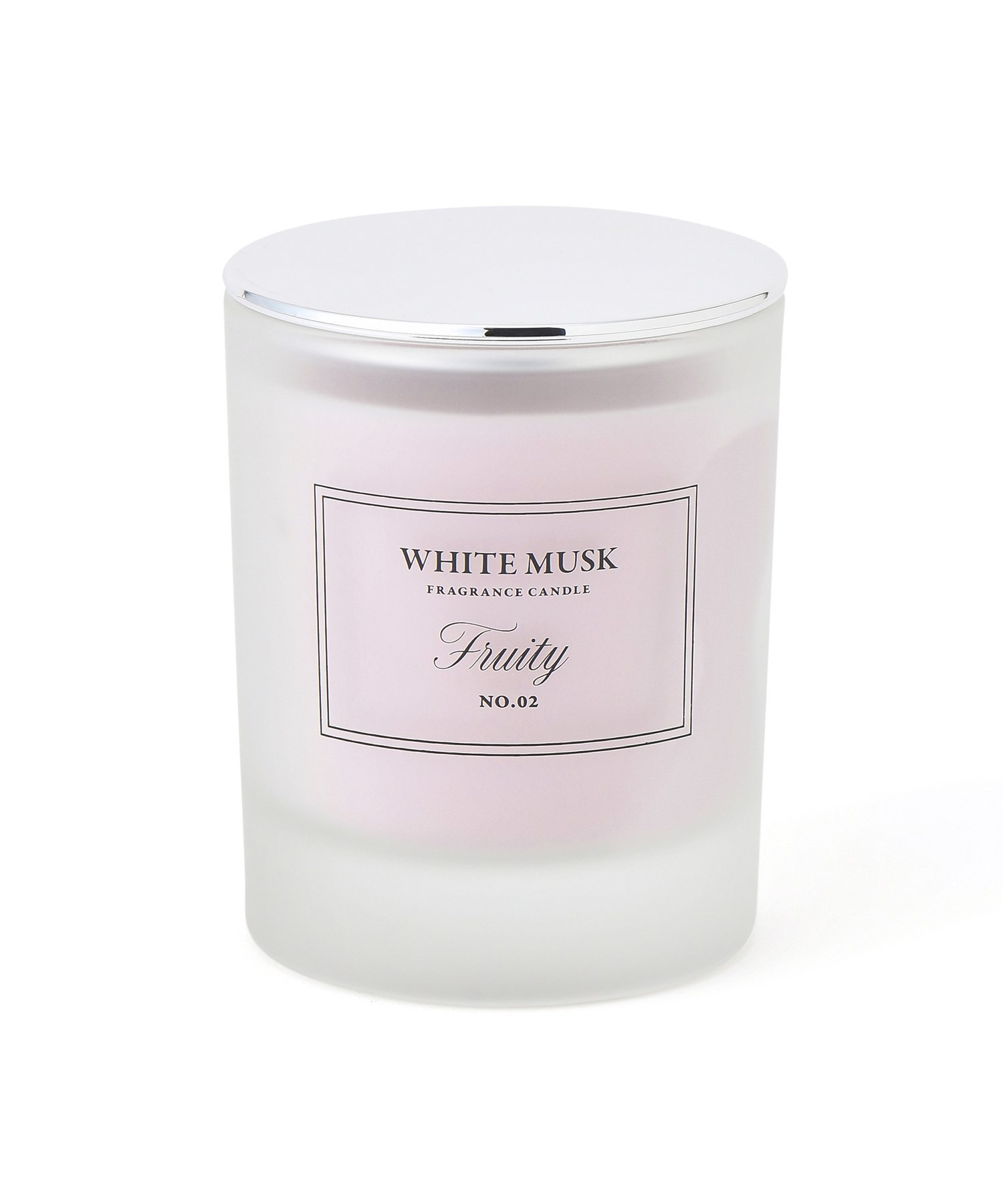 ホワイトムスク フルーティ フレグランスキャンドル