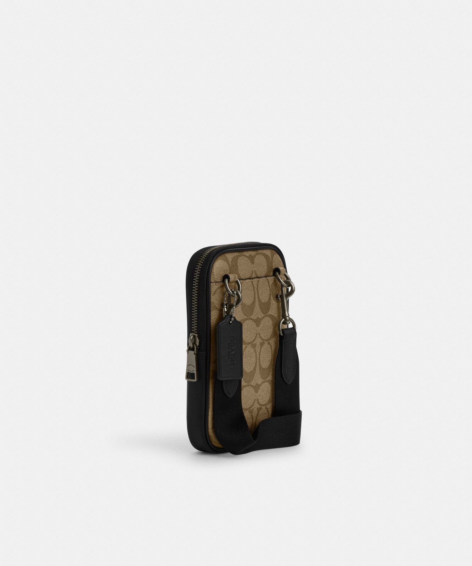 COACH OUTLET 【公式】エイデン クロスボディ・シグネチャー キャンバス コーチ　アウトレット バッグ ショルダーバッグ ベージュ【送料無料】