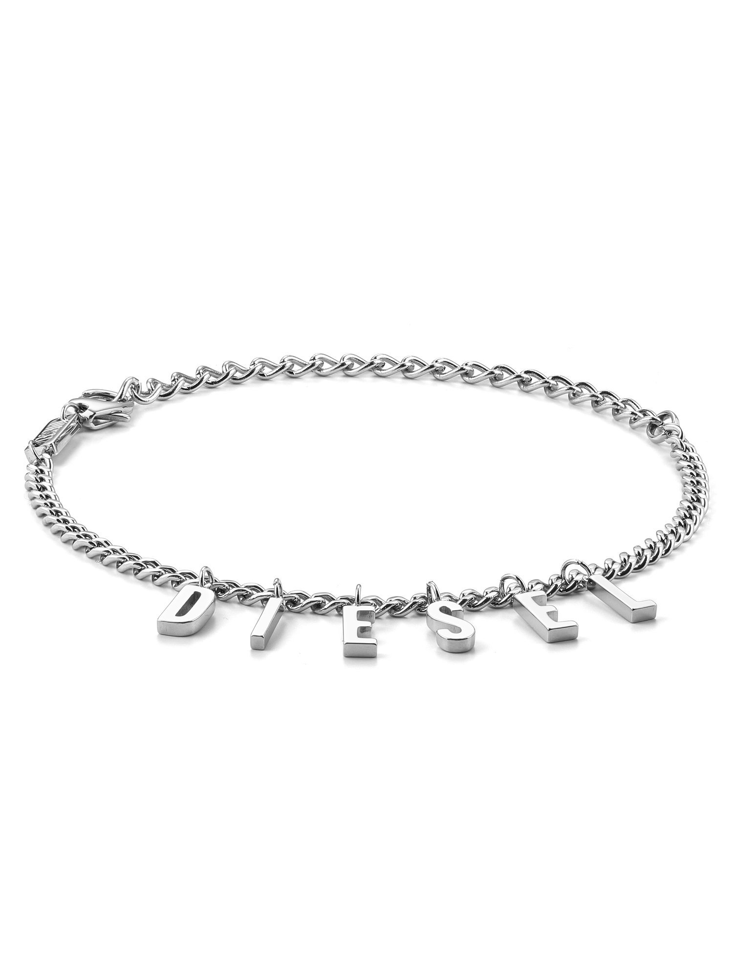 ディーゼル アクセサリー ユニセックス ブレスレット シルバー DX1493040 ウォッチステーションインターナショナル アクセサリー・腕時計 ブレスレット・バングル シルバー