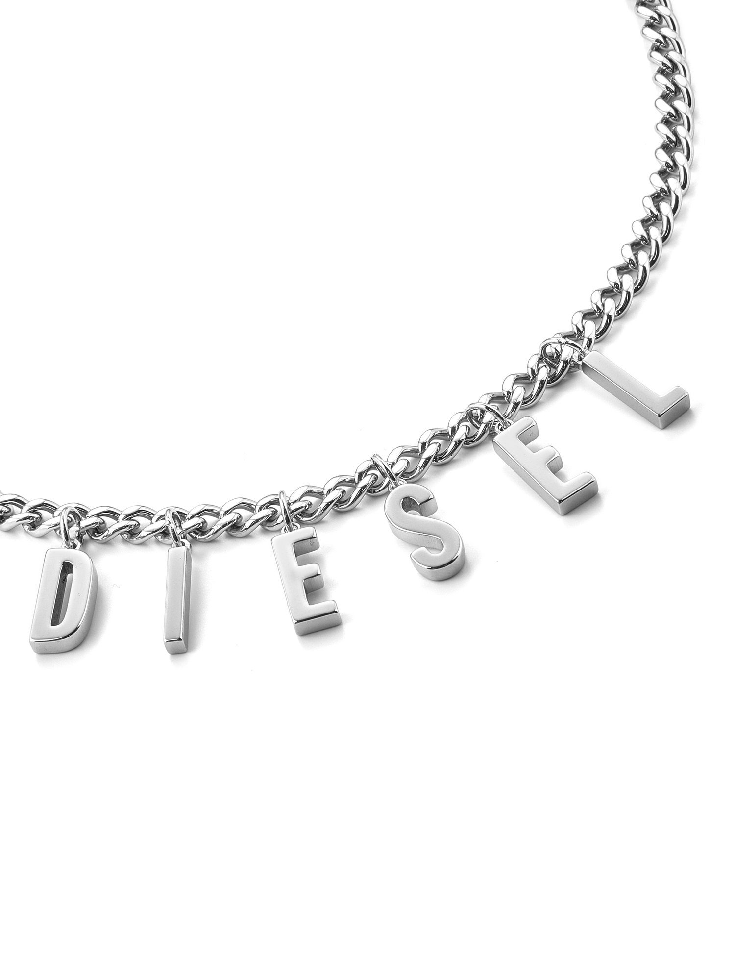 ディーゼル アクセサリー ユニセックス ブレスレット シルバー DX1493040 ウォッチステーションインターナショナル アクセサリー・腕時計 ブレスレット・バングル シルバー