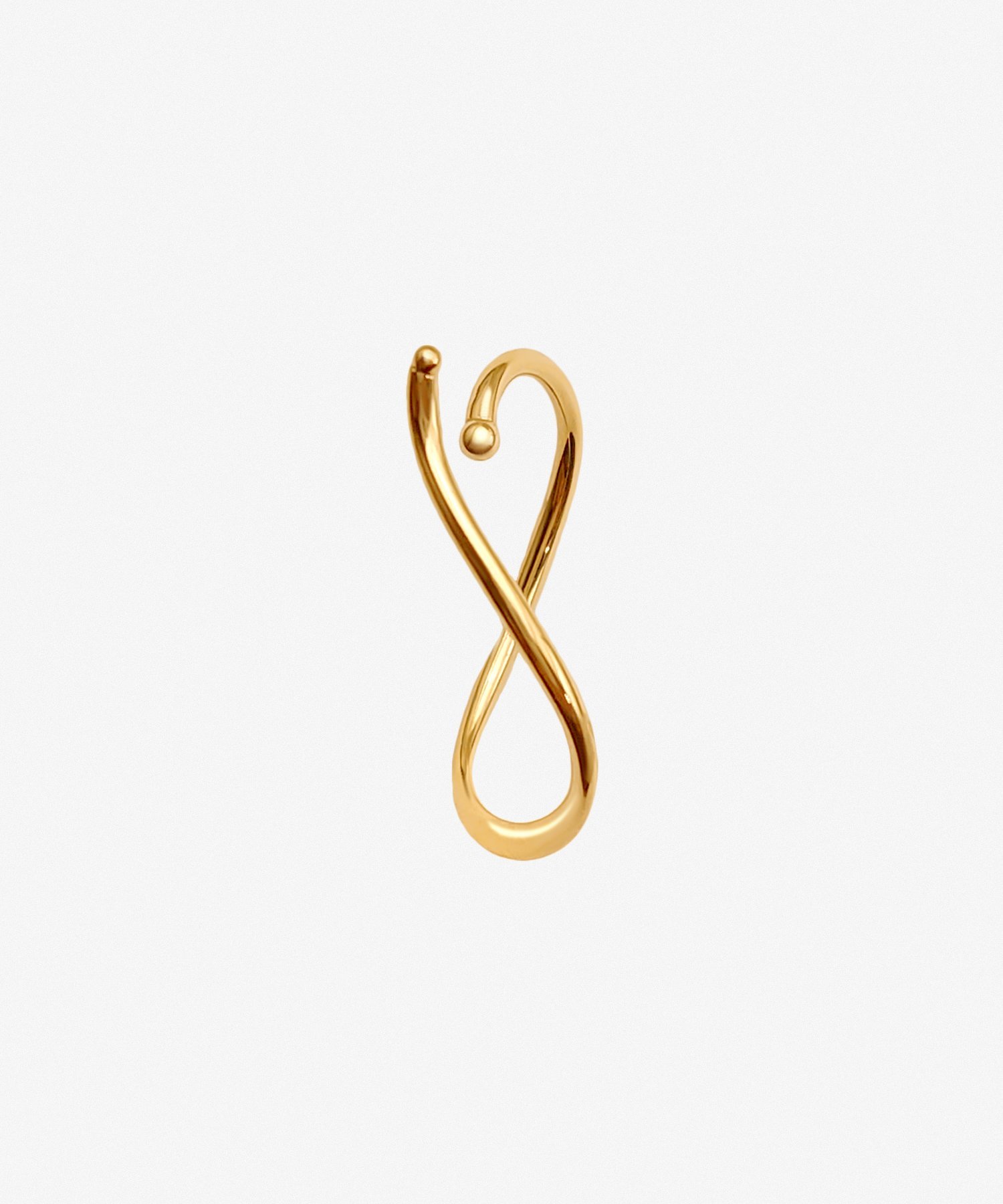 WISP JEWELRY K10YGイヤーカフ(FERWP22887) ウィスプジュエリー アクセサリー・腕時計 イヤリング・イヤーカフ イエロー【送料無料】