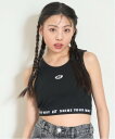 Lovetoxic 【akane】【速乾】タンクトップ ナルミヤオンライン トップス ノースリーブ・タンクトップ ホワイト
