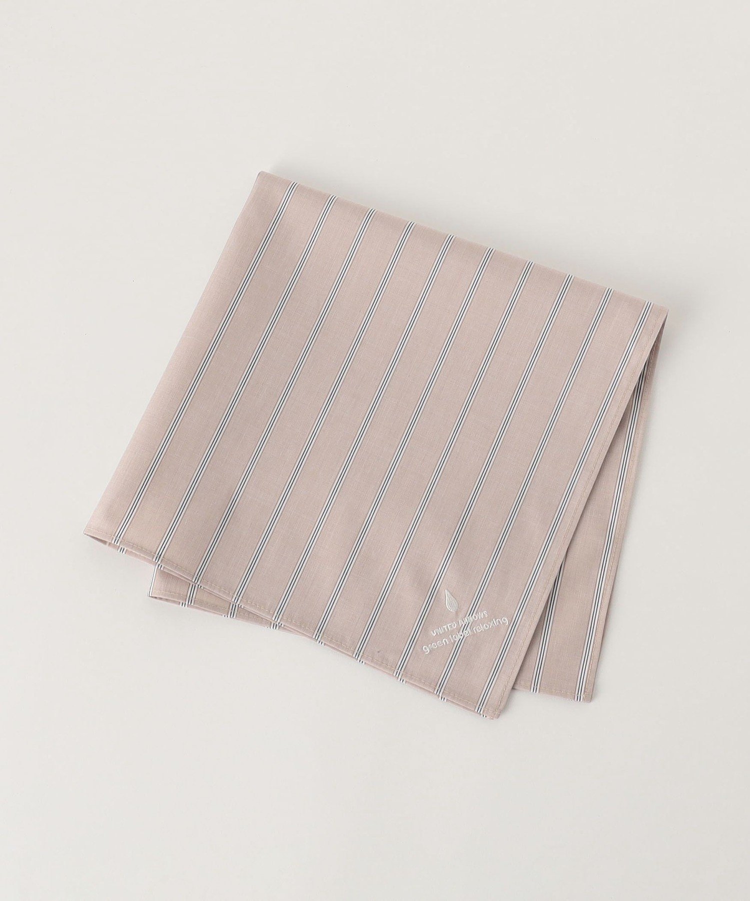 UNITED ARROWS green label relaxing GLR ファイン 刺しゅう ハンカチ ユナイテッドアローズ グリーンレーベルリラクシング ファッション雑貨 ハンカチ・ハンドタオル イエロー ネイビー ブルー グリーン ワインレッド ベージュ
