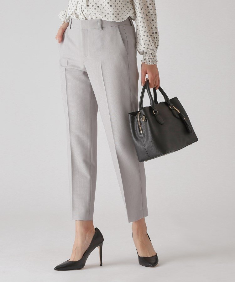 【SALE／50%OFF】COUP DE CHANCE 【洗える/日本製】テーパードパンツ クード シャンス パンツ その他のパンツ グレー ピンク ベージュ【送料無料】