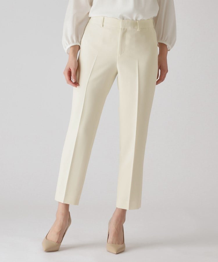 【SALE／50%OFF】COUP DE CHANCE 【洗える/日本製】テーパードパンツ クード シャンス パンツ その他のパンツ グレー ピンク ベージュ【送料無料】