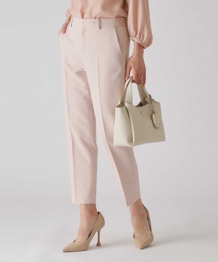 【SALE／50%OFF】COUP DE CHANCE 【洗える/日本製】テーパードパンツ クード シャンス パンツ その他のパンツ グレー ピンク ベージュ【送料無料】