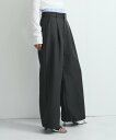 【SALE/10%OFF】VICKY ヘザーツイルWウエストルーズパンツ≪手洗い可能≫ ビッキー パンツ その他のパンツ ブラウン グレー【送料無料】
