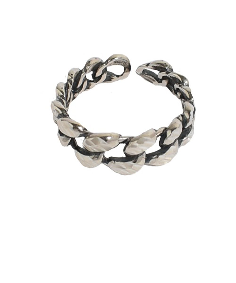 H.O.V H.O.V/PRISM CHAIN RING/プリズム チェーンリング フォブ アクセサリー・腕時計 リング・指輪 シルバー