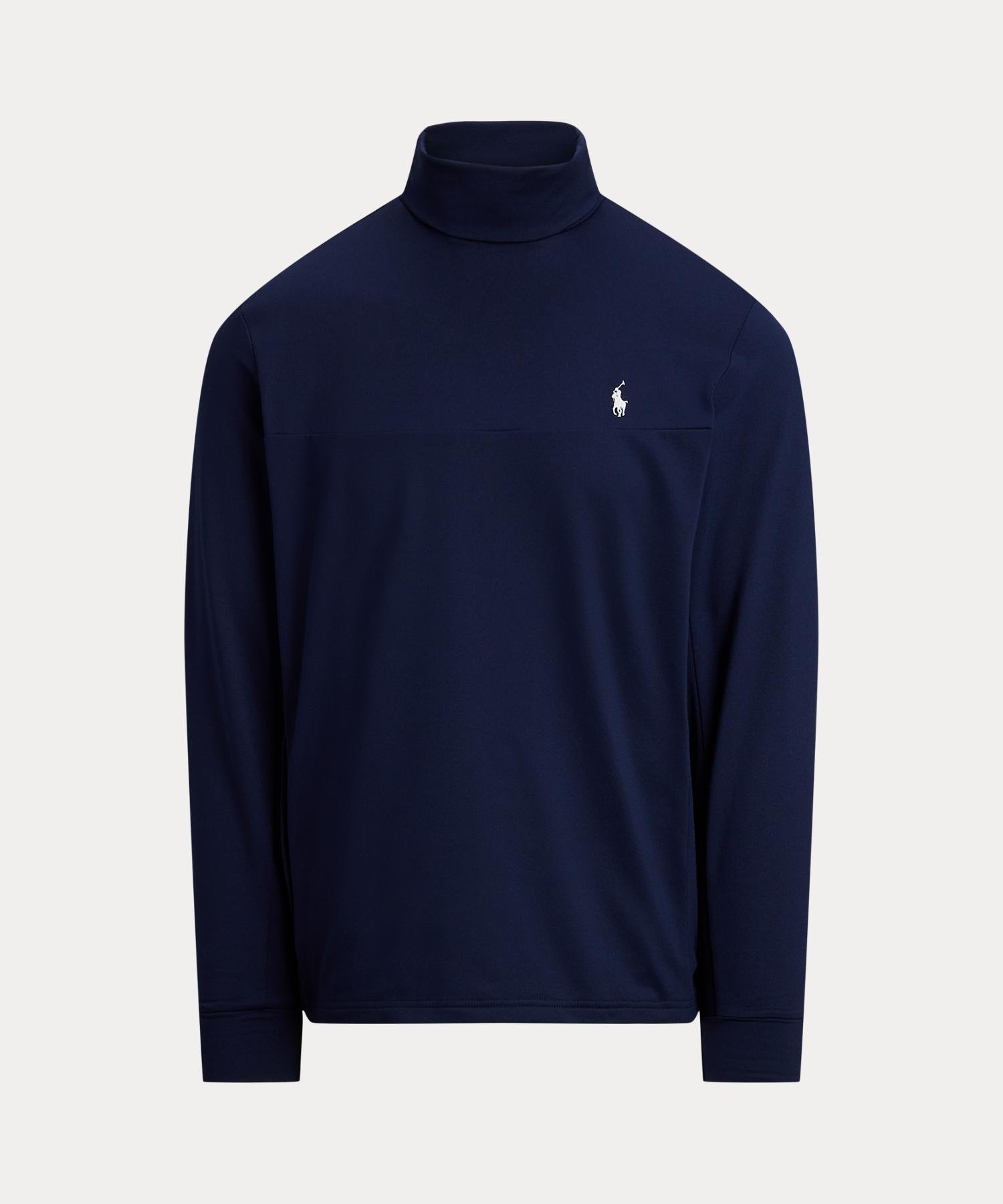 /RLX Golf (RLX)パフォーマンス ピケ モックネック ラルフローレン トップス カットソー・Tシャツ ネイビー