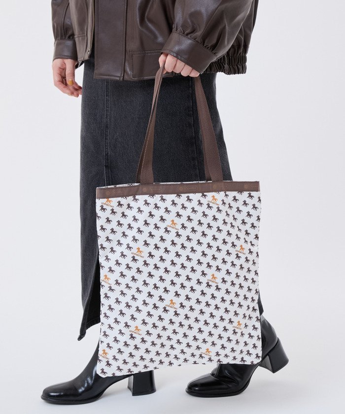 【公式】レスポートサック トートバッグ 1589HE68 LeSportsac レスポートサック バッグ トートバッグ ブラウン