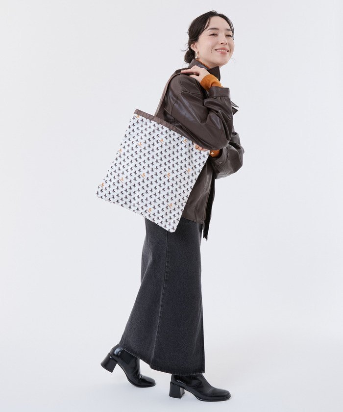 【公式】レスポートサック トートバッグ 1589HE68 LeSportsac レスポートサック バッグ トートバッグ ブラウン