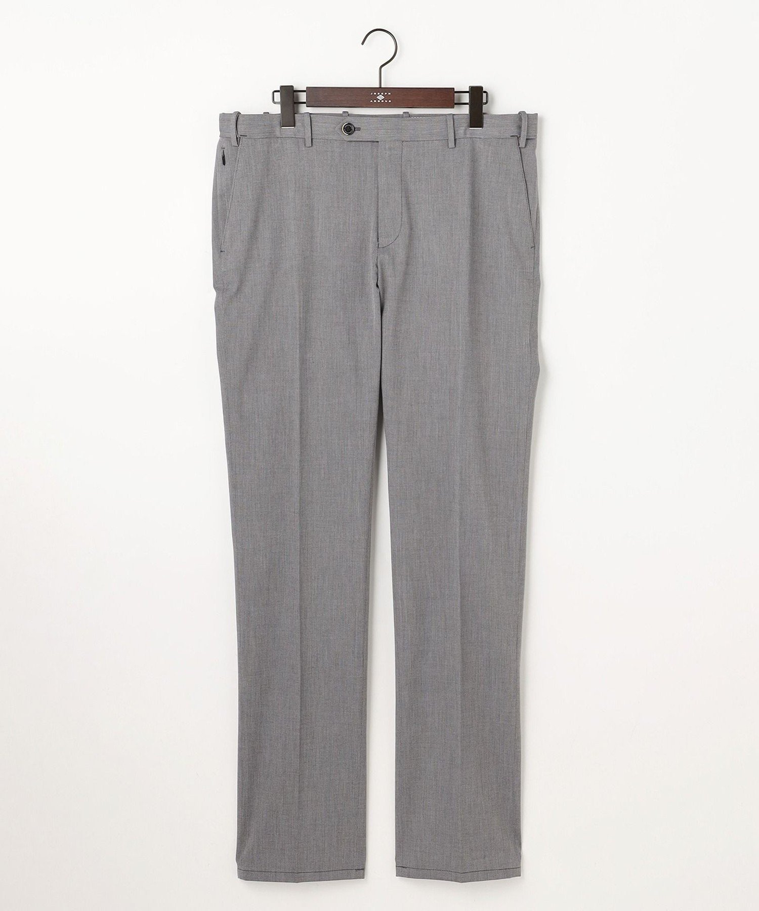 ABBOUD 【キングサイズ・ウエストも伸びる!・ストレッチ】 キャリーマン2WAYストレッチ パンツ 26SSモデル ジョセフアブード パンツ その他のパンツ ネイビー グレー