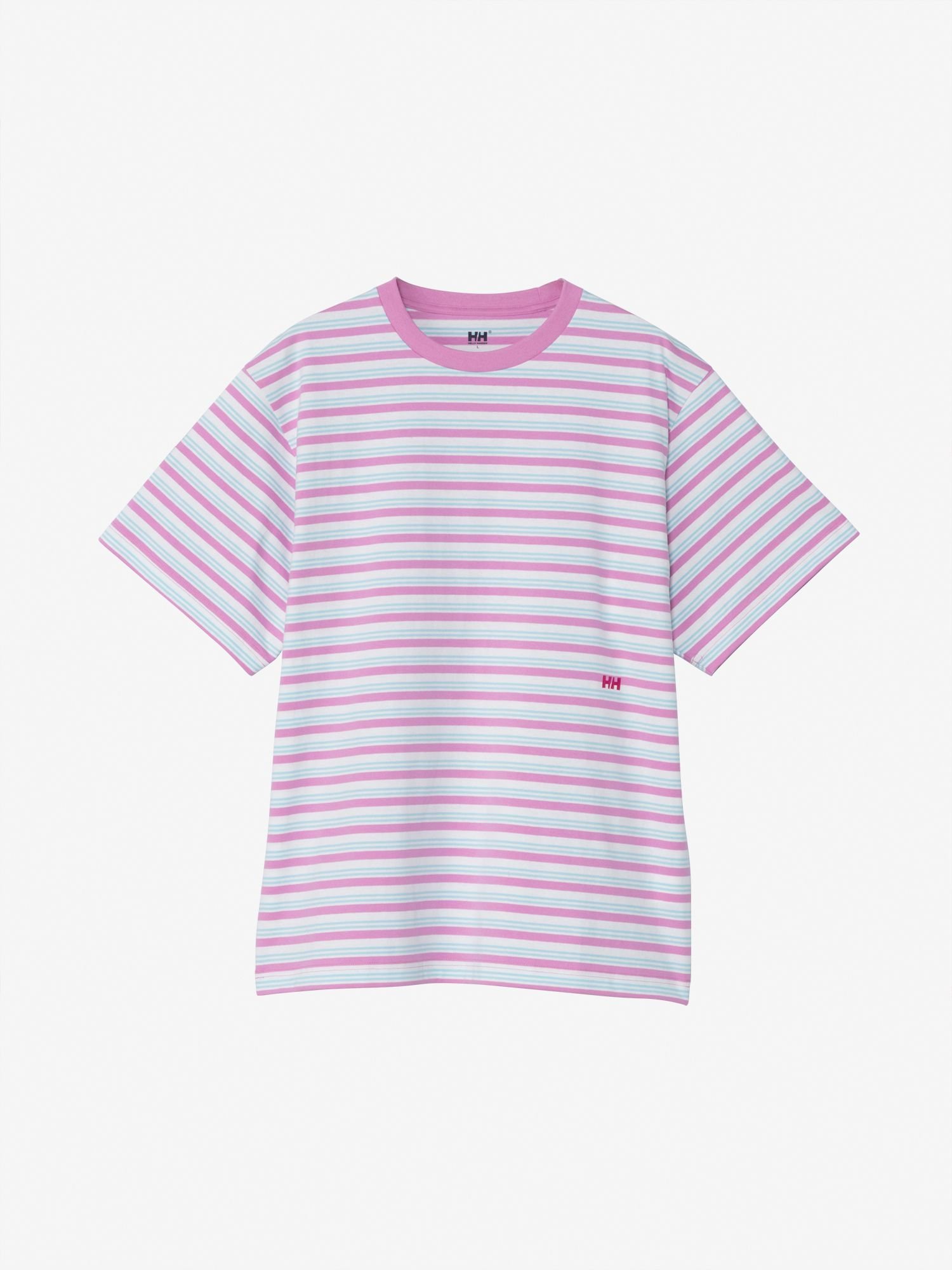 HELLY HANSEN 【公式】ショートスリーブマルチボーダーティー(ユニセックス) ヘリーハンセン トップス カットソー・Tシャツ ピンク ブルー イエロー【送料無料】