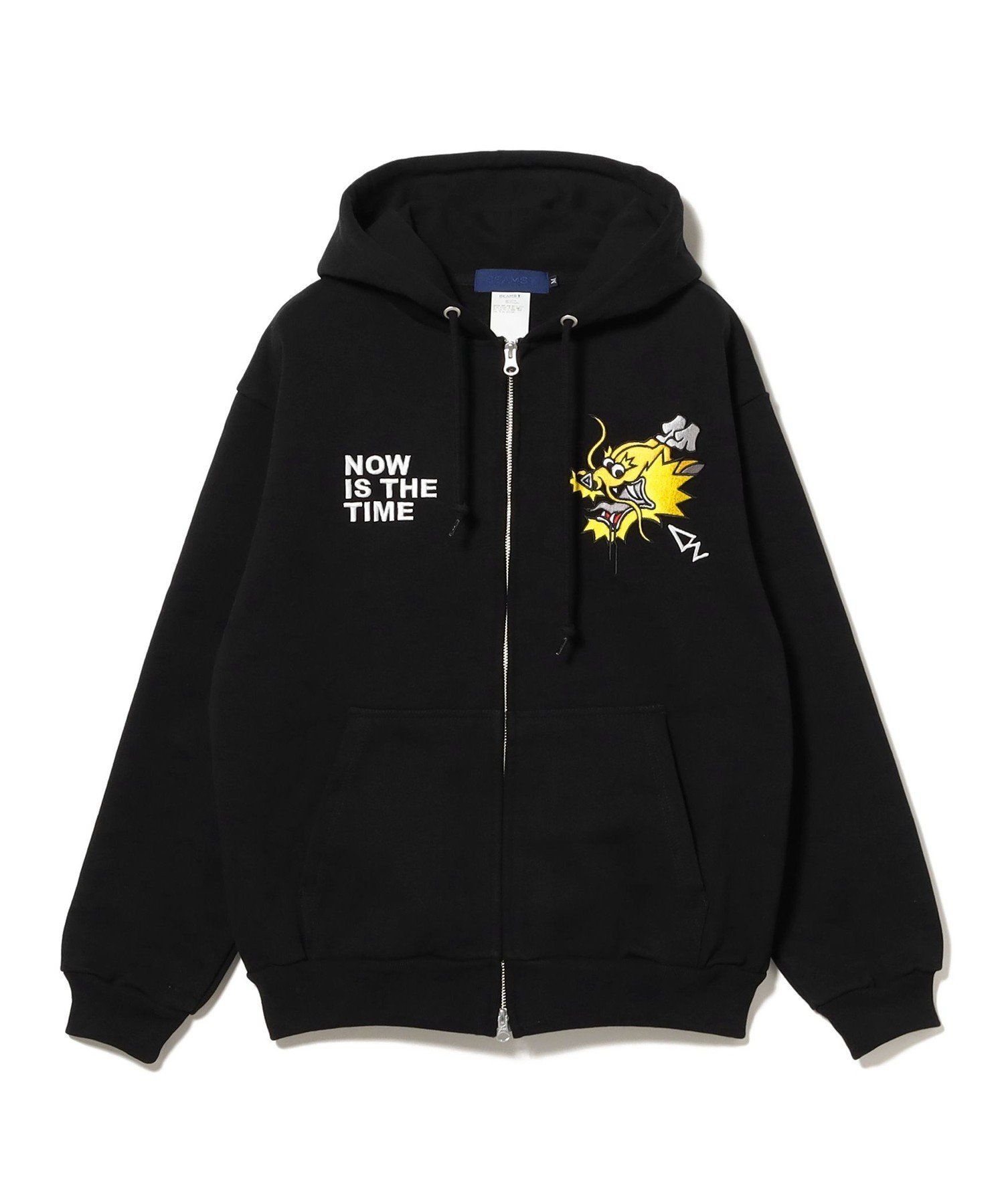BEAMS T VIEW / Zip Hoodie ビームスT トップス パーカー・フーディー ブラック【送料無料】