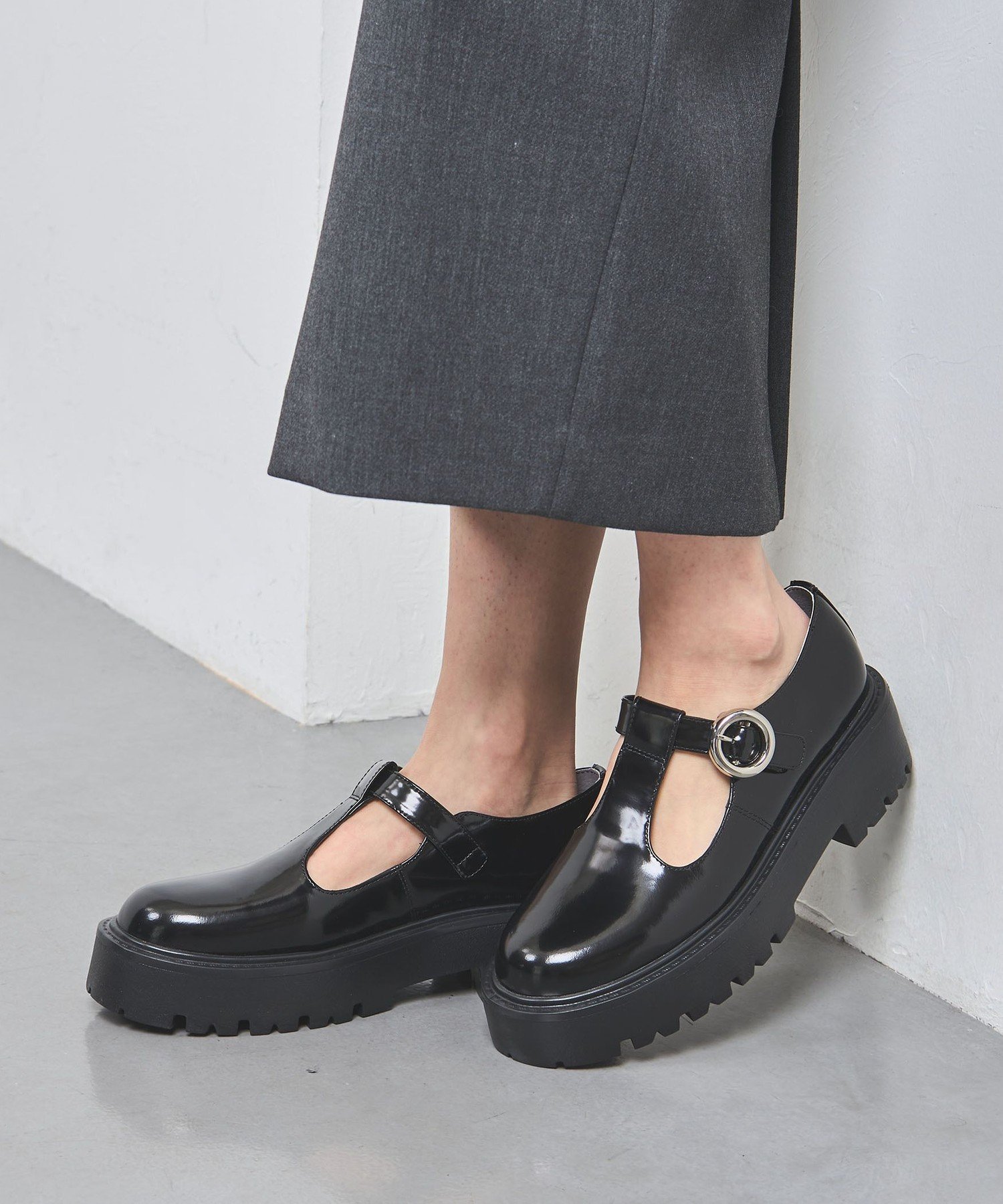 【SALE／50%OFF】UNITED ARROWS プラット メリージェーン ユナイテッドアローズ アウトレット シューズ・靴 その他のシューズ・靴 ブラック【送料無料】