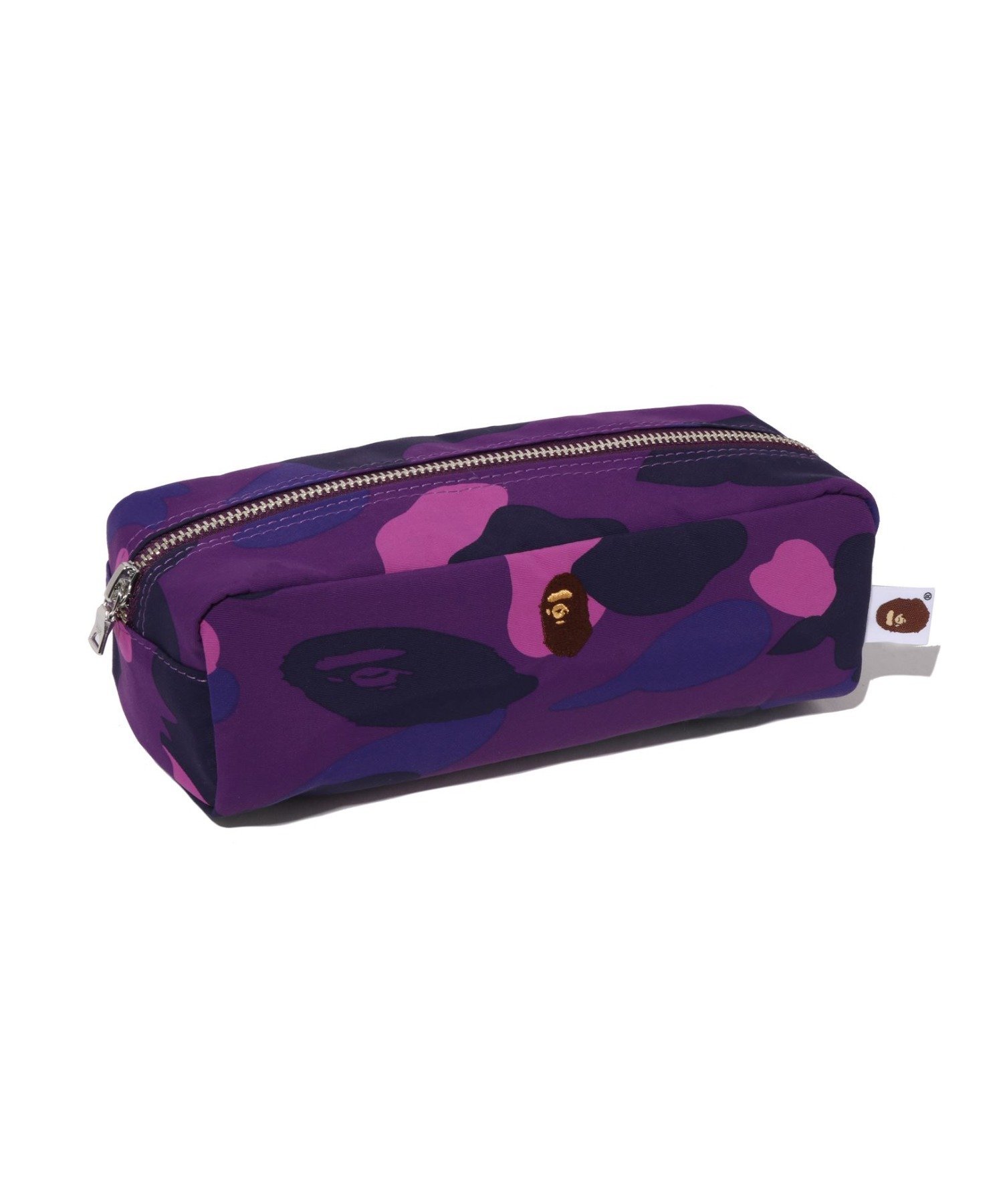 A BATHING APE COLOR CAMO FLIGHT POUCH ア ベイシング エイプ 財布・ポーチ・ケース ポーチ パープル レッド ネイビー【送料無料】