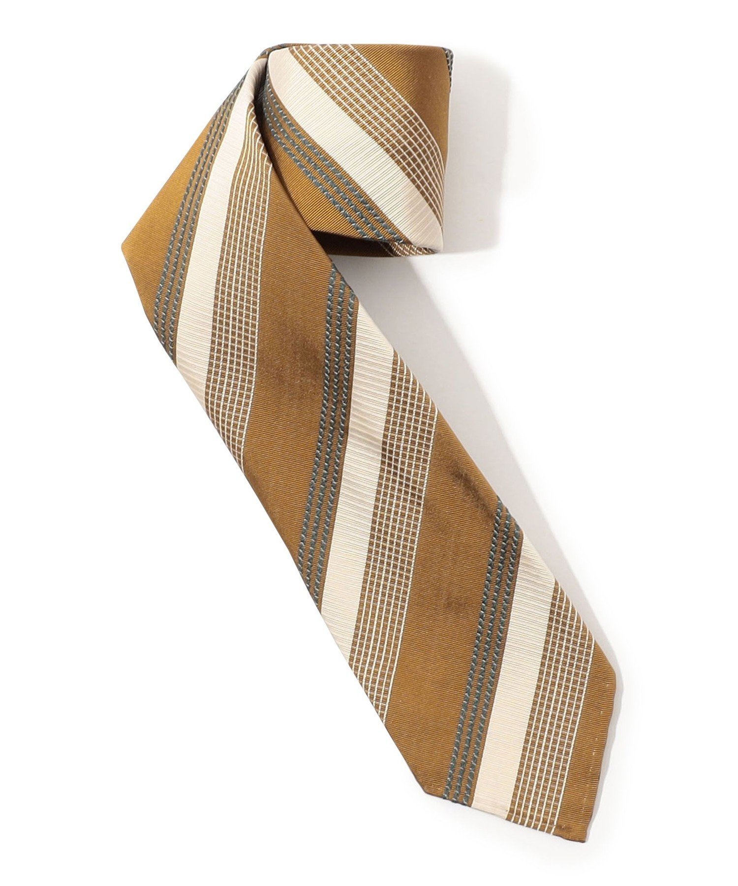 【SALE／40%OFF】TOMORROWLAND GOODS TOMORROWLAND MADE IN ITALY シルクジャガード レジメンタルストライプネクタイ トゥモローランド スーツ・フォーマル ネクタイ・蝶ネクタイ ブルー オレンジ【送料無料】