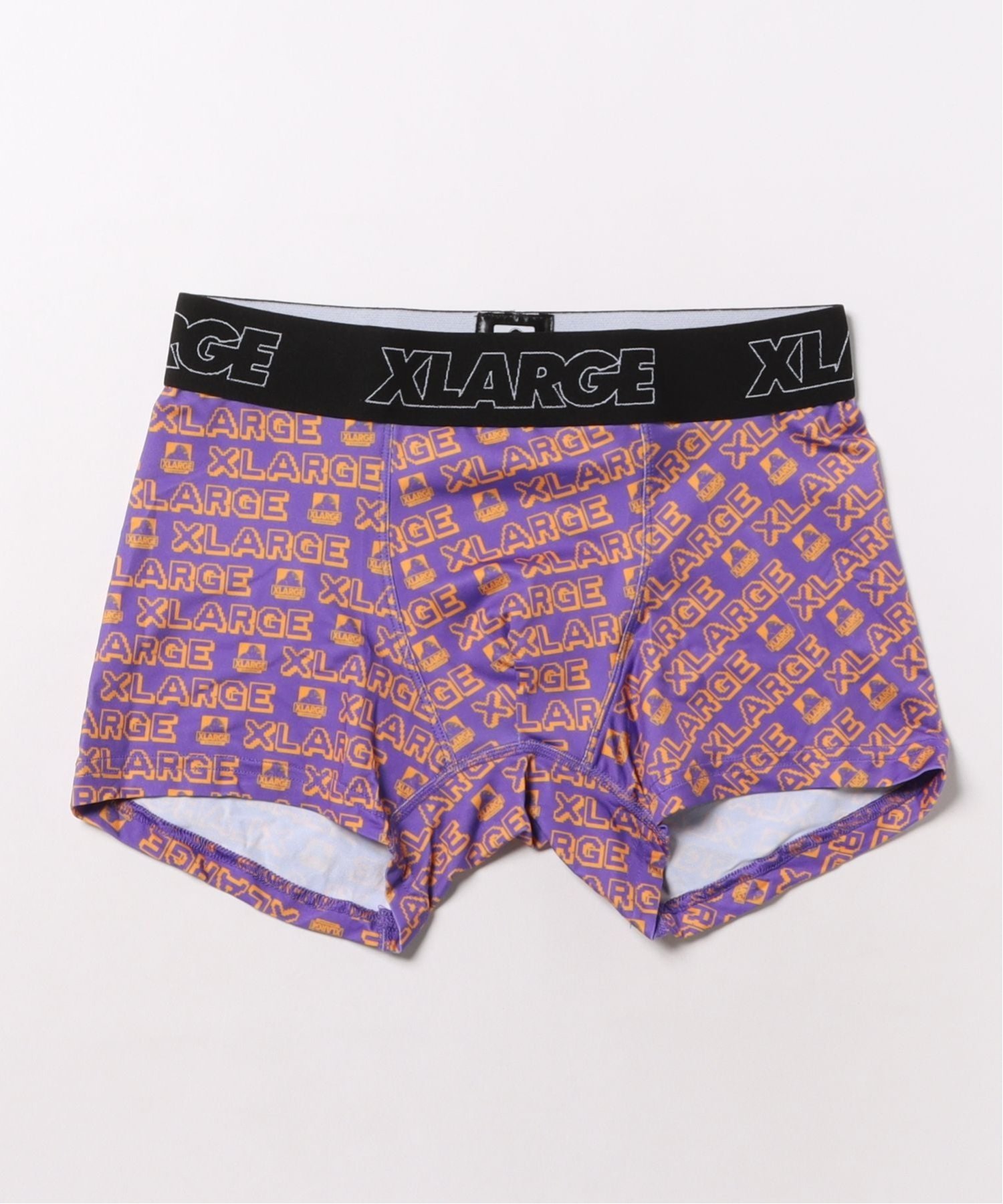 XLARGE XLARGE/(M)XL Game logo ハンドサイン インナー・ルームウェア ボクサーパンツ・トランクス パープル グリーン