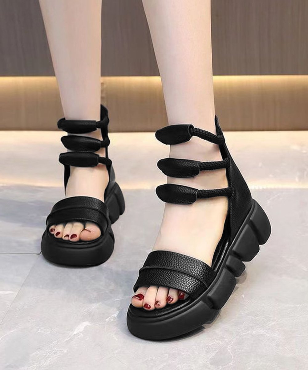 【SALE／29%OFF】miniministore 厚底サンダル レディースブーツサンダル夏 ミニミニストア シューズ・靴 サンダル ブラック ブラウン ホワイト