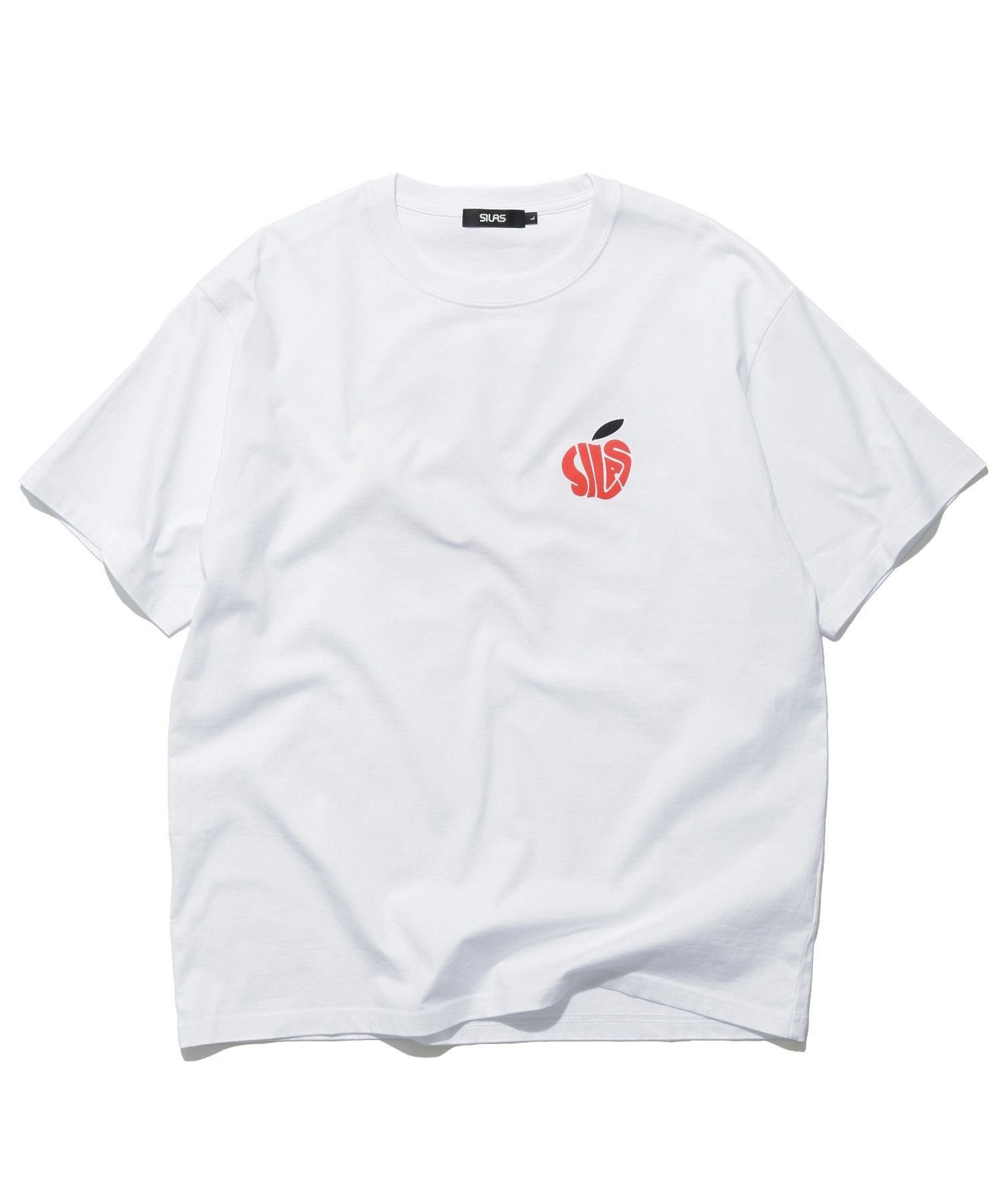 SILAS APPLE S/S TEE サイラス トップス カットソー・Tシャツ ブラック グリーン ホワイト【送料無料】