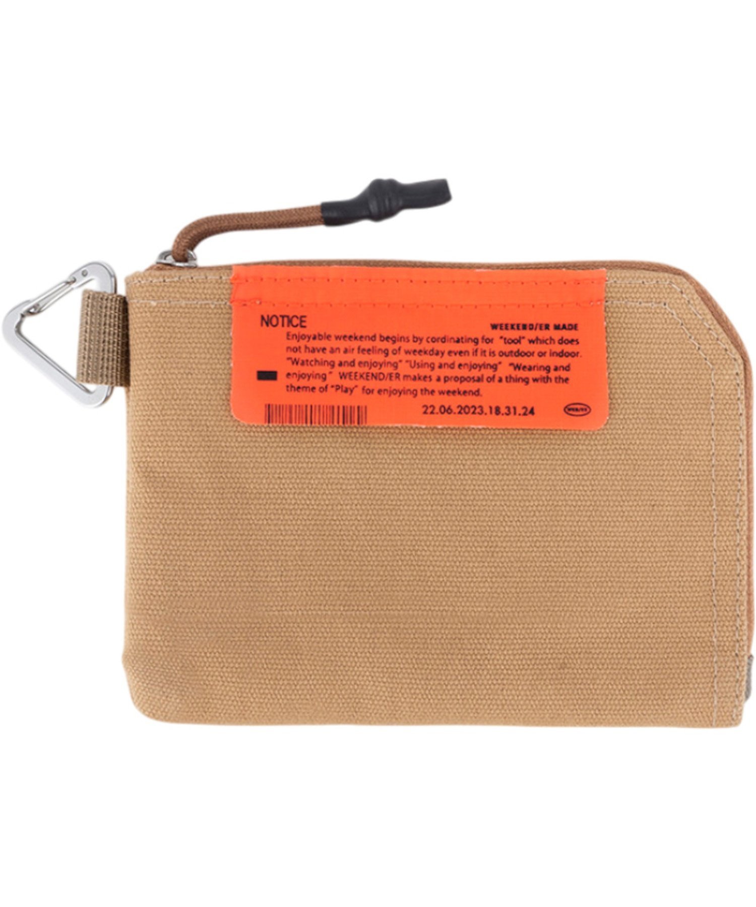 Other - BACKYARD FAMILY WEEKENDER WORKERS MULTI CASE ローラ 財布・ポーチ・ケース コインケース・小銭入れ・札入れ ベージュ ブラック