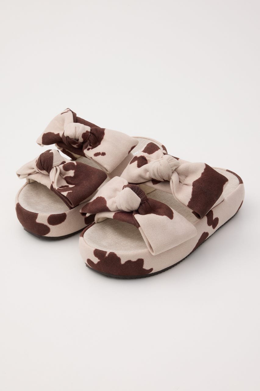 【SALE／20%OFF】RODEO CROWNS WIDE BOWL リボンサンダル ロデオクラウンズワイドボウル シューズ・靴 サンダル ホワイト ベージュ【送料無料】