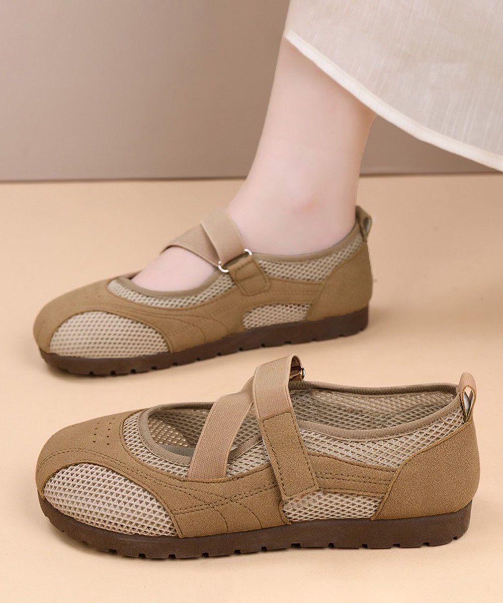 【SALE／29%OFF】miniministore メッシュスニーカークロスストラップ軽量靴 ミニミニストア シューズ・靴 スニーカー ブラック ブラウン ホワイト