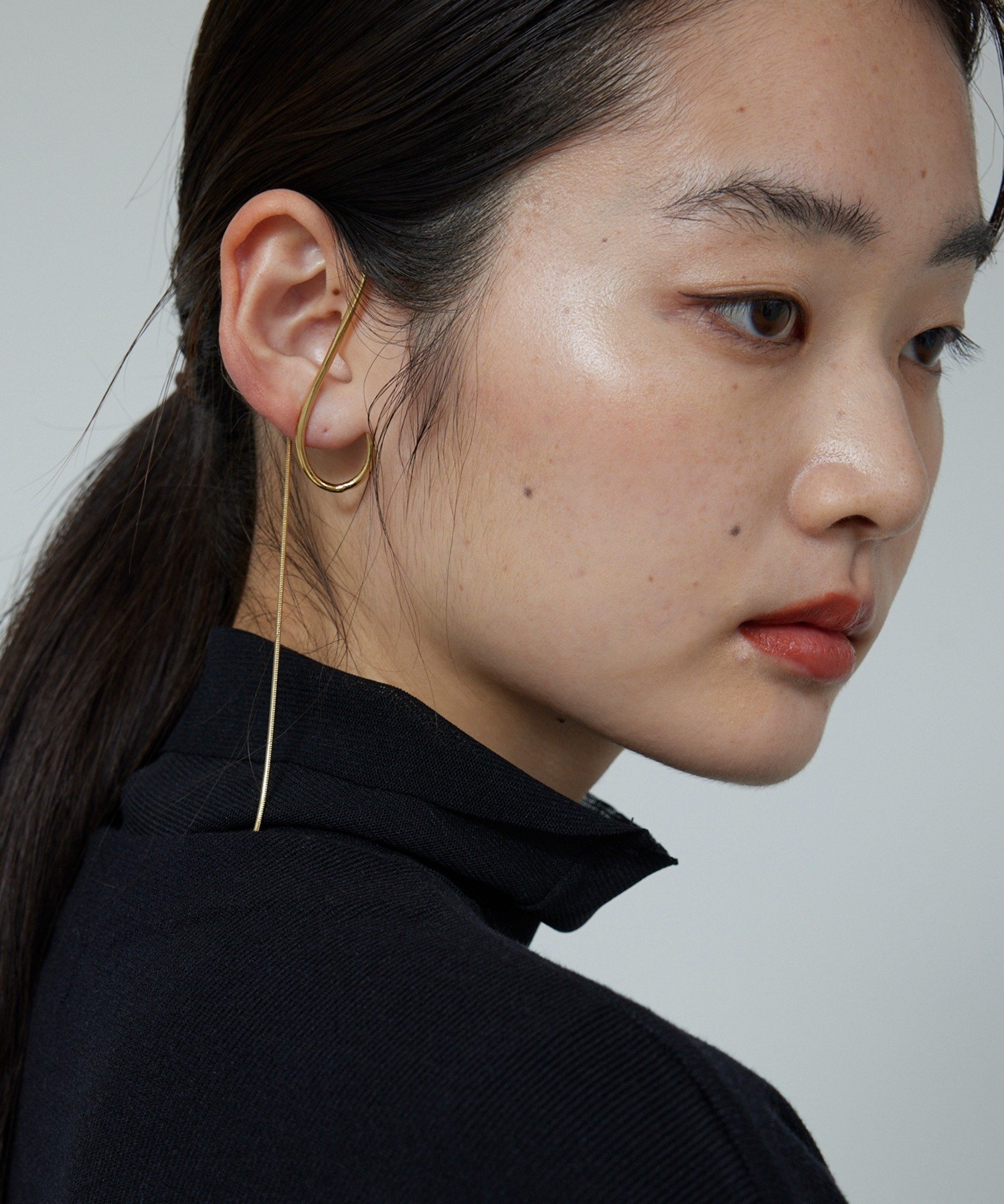 GALLARDAGALANTE ロングチェーンイヤカフ ガリャルダガランテ アクセサリー・腕時計 その他のアクセサリー・腕時計 シルバー ゴールド【送料無料】