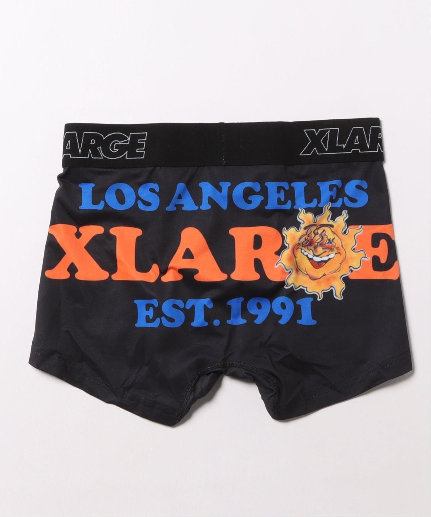 XLARGE XLARGE/(M)XL LOS ANGELES SUN ハンドサイン インナー・ルームウェア ボクサーパンツ・トランクス ブラック カーキグリーン