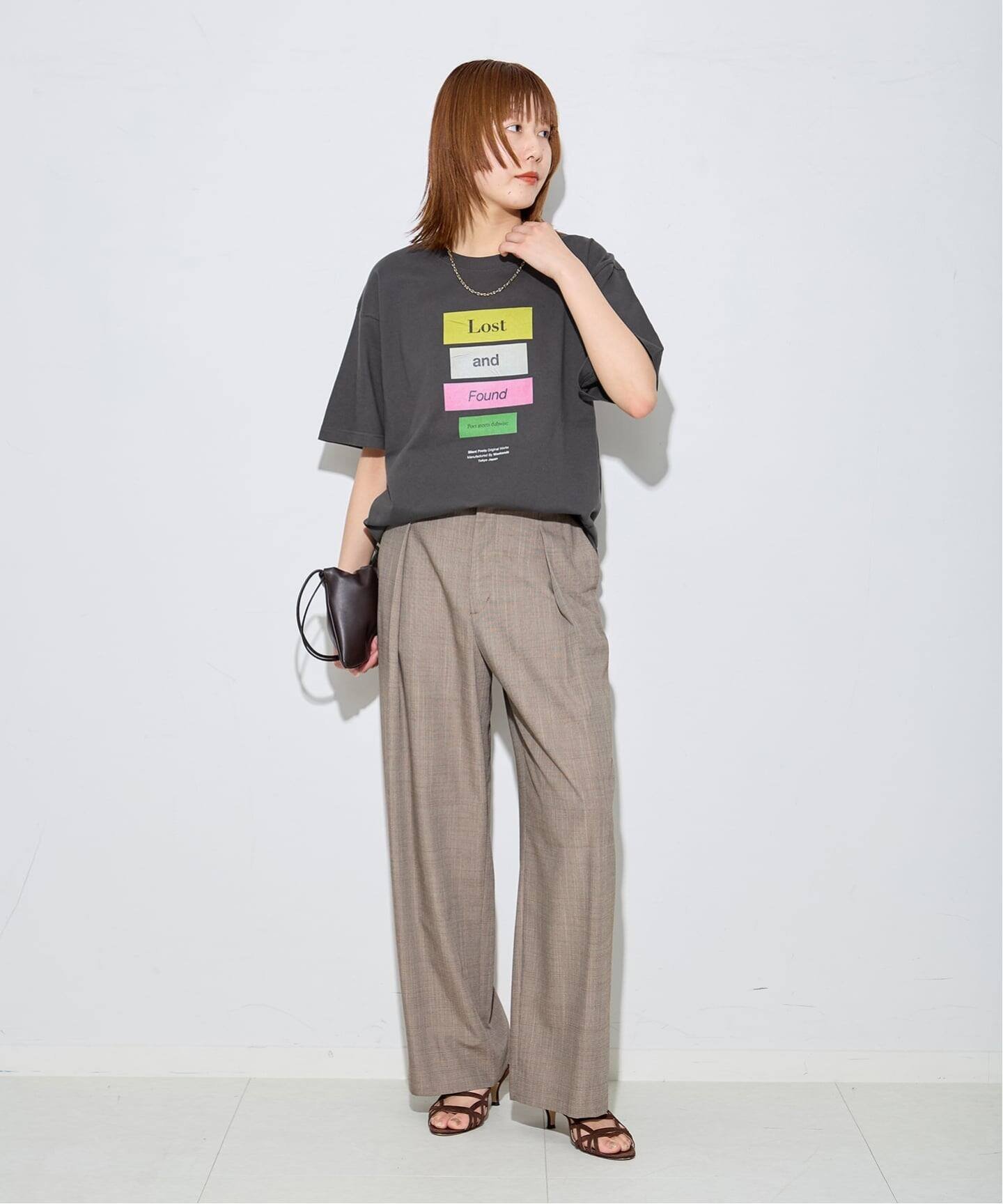 JOURNAL STANDARD L'ESSAGE 《追加》POETMEETS DUBWISE LOST AND FOUND Tシャツ ジャーナルスタンダード レサージュ トップス カットソー・Tシャツ ブラック