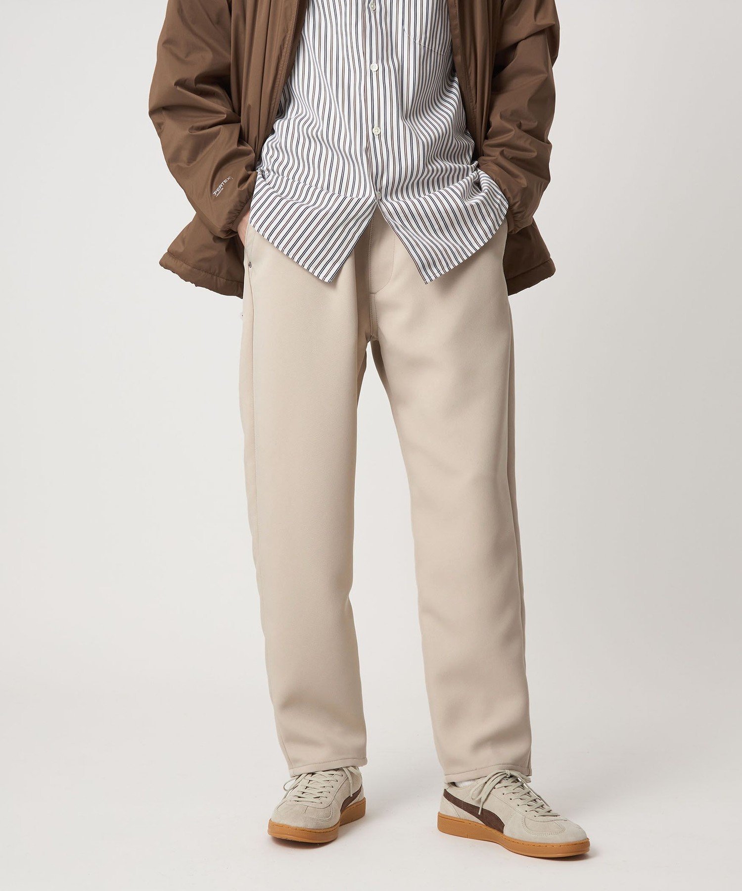 【別注】＜Lee＞FLeeasy Narrow ポリエステル イージーパンツ ユナイテッドアローズ アウトレット パンツ その他のパンツ ブラック グレー ホワイト