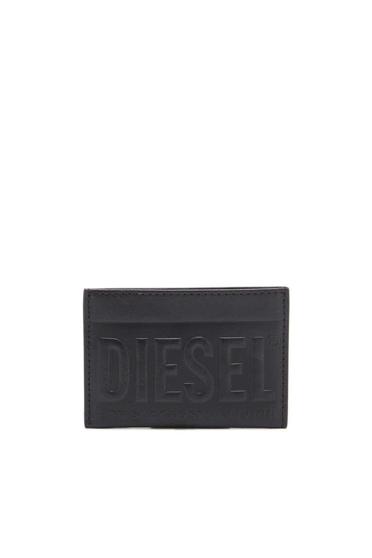 ディーゼル DIESEL メンズ カードケース DSL 3D EASY CARD HOLDER ディーゼル 財布・ポーチ・ケース 名刺入れ・カードケース ブラック【送料無料】