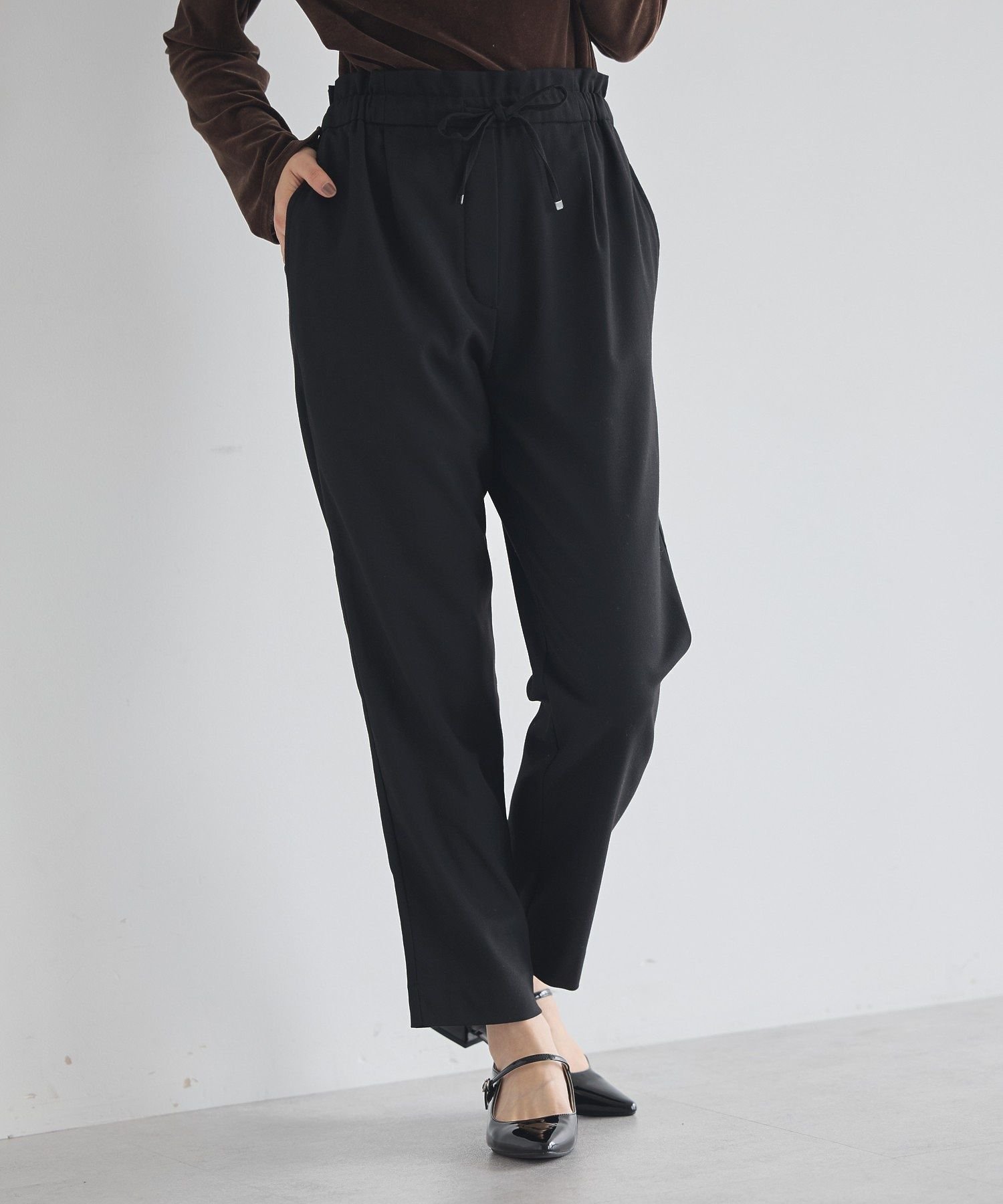 earth music&ecology TRテーパードパンツ アースミュージック&エコロジー パンツ その他のパンツ ブラ..