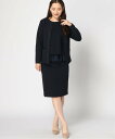 【SALE/62%OFF】DRESS+ dress+/スーツス3点セット ドレスプラス スーツ・フォーマル セットアップスーツ ネイビー ブラック【送料無料】