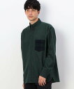 コムサイズム 服 メンズ 【SALE／50%OFF】COMME CA COMMUNE 【ウォッシャブル】ボタンダウン ネルシャツ コムサイズム トップス シャツ・ブラウス グリーン グレー ネイビー ベージュ【送料無料】