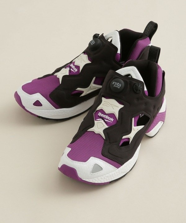 【SALE／50%OFF】NANO universe REEBOK/INSTAPUMP FURY 95 ナノユニバース シューズ・靴 スニーカー パープル【送料無料】